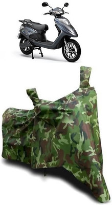 ATBROTHERS Waterproof Two Wheeler Cover for Ampere(V 48, Green)