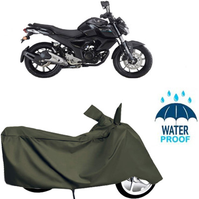 Autoinnovation Waterproof Two Wheeler Cover for Yamaha(Green)