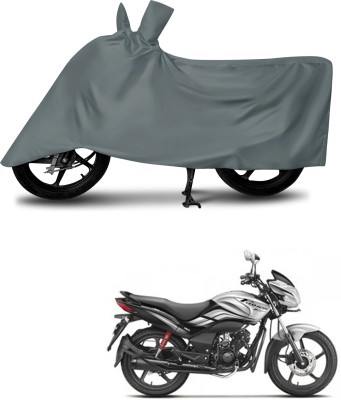 MMSSTAR Waterproof Two Wheeler Cover for Hero(Passion Xpro, Grey)