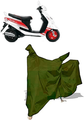 Amexride Two Wheeler Cover for Mahindra(Rodeo UZO, Maroon)