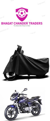 bhagat chander traders Waterproof Two Wheeler Cover for Bajaj(Pulsar 180 BS6, Black)