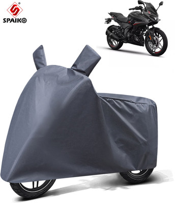 Spaiko Two Wheeler Cover for Bajaj(Pulsar 250, Grey)