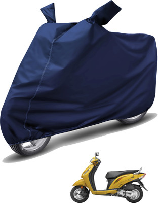 Auto Hub Waterproof Two Wheeler Cover for Honda(Activa i, Blue)