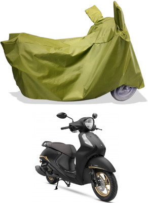 Amexride Two Wheeler Cover for Yamaha(Fascino 125 FI, Maroon)