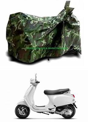 DSAMI Two Wheeler Cover for Vespa(Vespa LX 125, Multicolor)