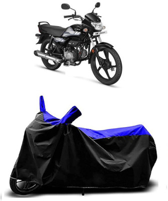 VESMEI Two Wheeler Cover for Hero(HF Deluxe BS6, Blue)