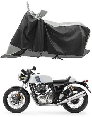 GROFATIK Two Wheeler Cover for Royal Enfield(650GT BS6, Grey)