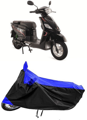 GROFATIK Two Wheeler Cover for Hero(Electric NYX e5, Blue)