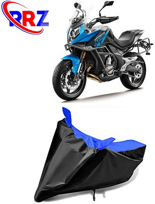 RRZ Waterproof Two Wheeler Cover for CFMoto(650MT, Black, Blue)