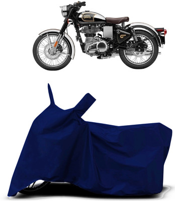 VESMEI Two Wheeler Cover for Royal Enfield(Classic Squadron, Blue)