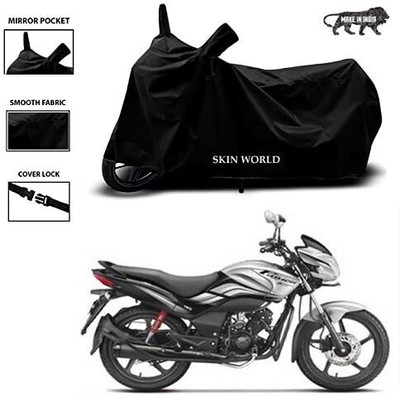 MMSSTAR Waterproof Two Wheeler Cover for Hero(Passion Xpro, Black)