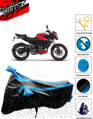 J S R Waterproof Two Wheeler Cover for Bajaj(Pulsar NS-160, Blue)