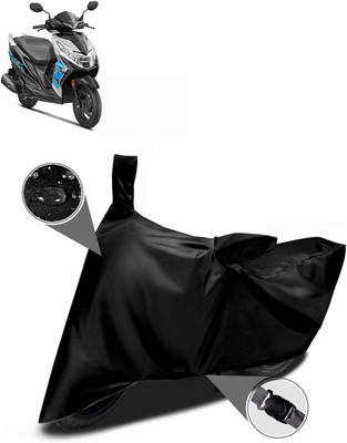CODOKI Waterproof Two Wheeler Cover for Honda(Dio, Black)