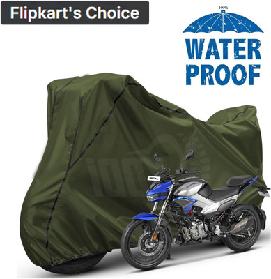 xodi Waterproof Two Wheeler Cover for Hero(Xtreme, Green, Black)