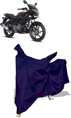Amexride Two Wheeler Cover for Bajaj(Pulsar 180F, Blue)