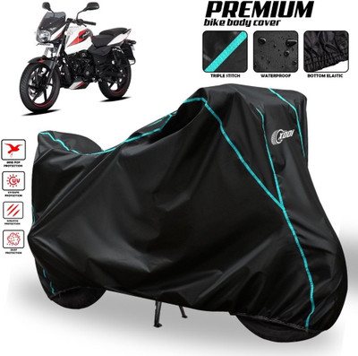 AutoGalaxy Waterproof Two Wheeler Cover for Bajaj(Pulsar 150, Black)
