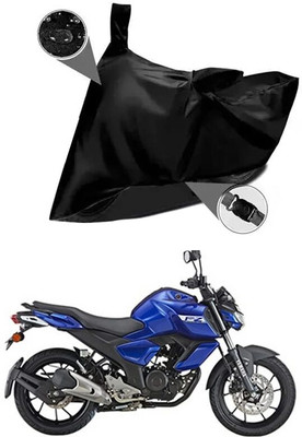 KEDIT Two Wheeler Cover for Yamaha(FZ V3, Black)
