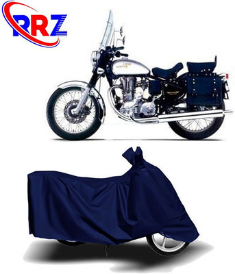 RRZ Two Wheeler Cover for Royal Enfield(Machismo 350, Blue)