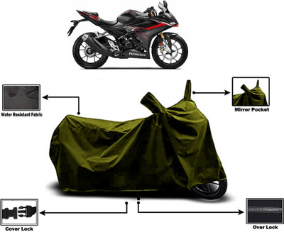 Amexride Two Wheeler Cover for Honda(CBR 150R, Green)
