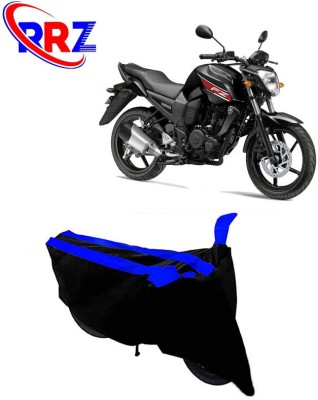 RRZ Waterproof Two Wheeler Cover for Yamaha(FZ16, Black, Blue)
