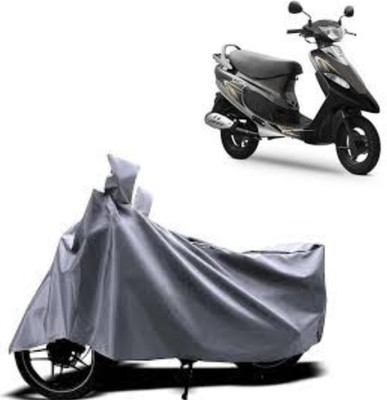 BOGYMON Waterproof Two Wheeler Cover for TVS(Pep Plus, Grey)