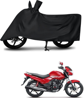 DeepShakshi AUTOMOTIVE Waterproof Two Wheeler Cover for Hero(Achiever, Black)