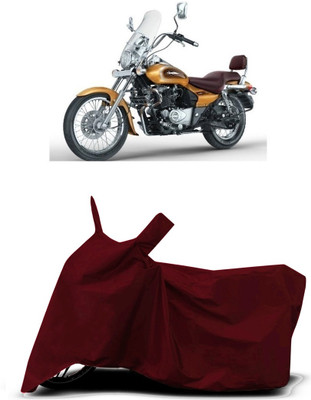 VESMEI Two Wheeler Cover for Bajaj(Avenger 400 BS6, Red)