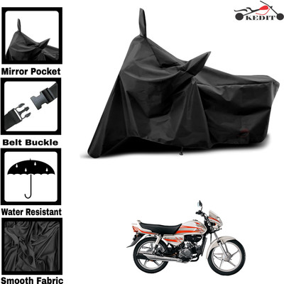 AASHTIK MART Two Wheeler Cover for Hero(CD deluxe, Black)