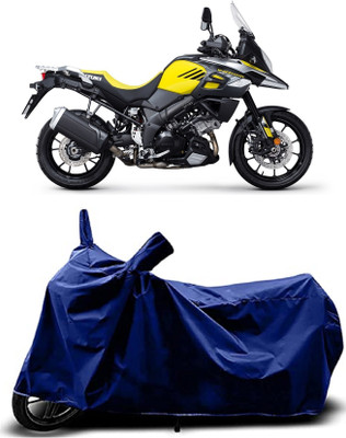 VESMEI Two Wheeler Cover for Suzuki(V Strom 1000, Blue)