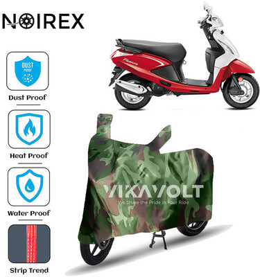NOIREX Waterproof Two Wheeler Cover for Hero(Pleasure, Green)
