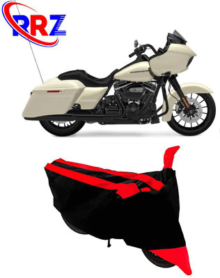 RRZ Waterproof Two Wheeler Cover for Harley Davidson(Road Glide Special, Black, Red)