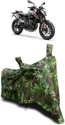 ATBROTHERS Waterproof Two Wheeler Cover for KTM(790 Duke BS6, Multicolor, Green)