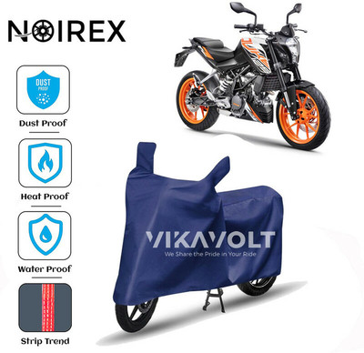 NOIREX Waterproof Two Wheeler Cover for KTM(125 Duke, Blue)