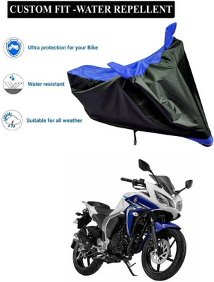 CODOKI Waterproof Two Wheeler Cover for Yamaha(Fazer-250 BS6, Blue)