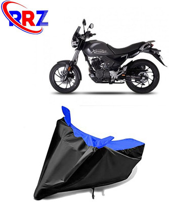 RRZ Waterproof Two Wheeler Cover for Hero(MotoCorp XPulse 200T, Black, Blue)
