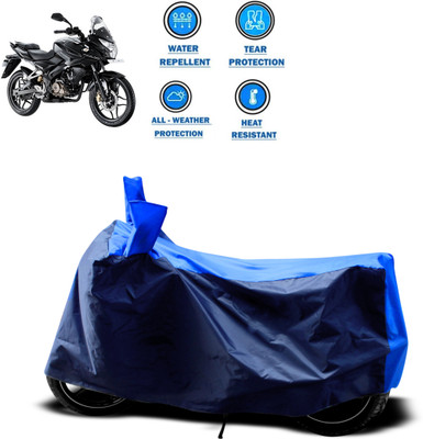DeepShakshi AUTOMOTIVE Two Wheeler Cover for Bajaj(Pulsar AS 150, Blue, Blue)