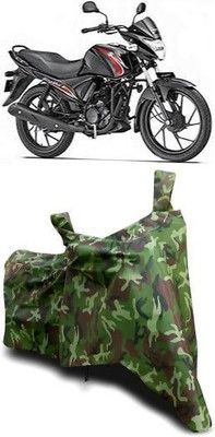 ATBROTHERS Waterproof Two Wheeler Cover for Suzuki(Sling Shot, Multicolor, Green)