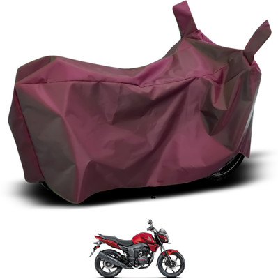 GOSHIV-car and bike accessories Waterproof Two Wheeler Cover for Honda(CB Trigger, Maroon)