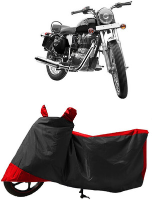 GROFATIK Two Wheeler Cover for Royal Enfield(Bullet 350 Twinspark, Red)