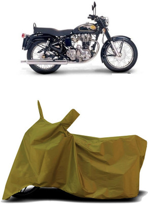 VESMEI Two Wheeler Cover for Royal Enfield(Bullet Electra Twinspark, Blue)