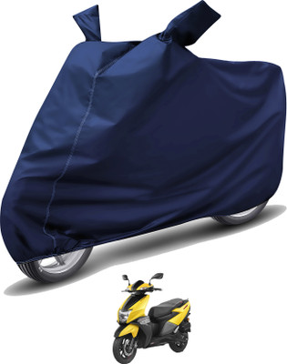 MOCKHE Waterproof Two Wheeler Cover for TVS(Ntorq 125, Blue)