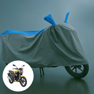CODOKI Waterproof Two Wheeler Cover for TVS(Raider, Grey, Blue)