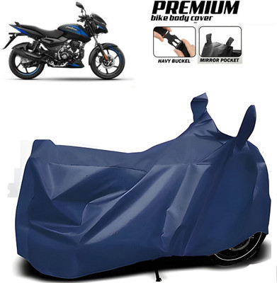 smwzxyu Waterproof Two Wheeler Cover for Bajaj(Pulsar 220F, Blue)
