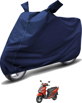 Auto Hub Waterproof Two Wheeler Cover for Honda(Grazia, Blue)