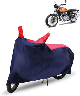 MMSSTAR Waterproof Two Wheeler Cover for Royal Enfield(Interceptor 650, Red, Blue)