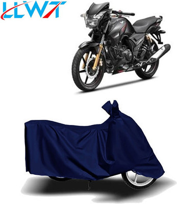 KPIND Waterproof Two Wheeler Cover for TVS(Apache RTR 180, Blue)