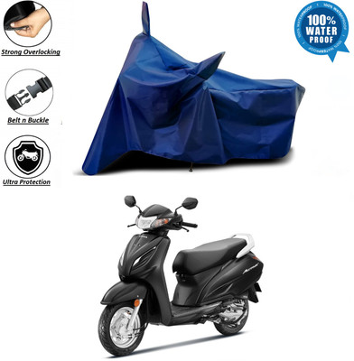 SK AUTO Waterproof Two Wheeler Cover for Honda(Activa 3G, Blue)