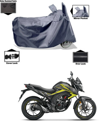 PAGORA Waterproof Two Wheeler Cover for Honda(CB Hornet 160, Grey)