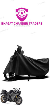 bhagat chander traders Waterproof Two Wheeler Cover for Yamaha(YZF R1, Black)