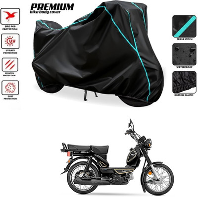 PAGORA Waterproof Two Wheeler Cover for TVS(XL 100 Heavy Duty BS6, Black)